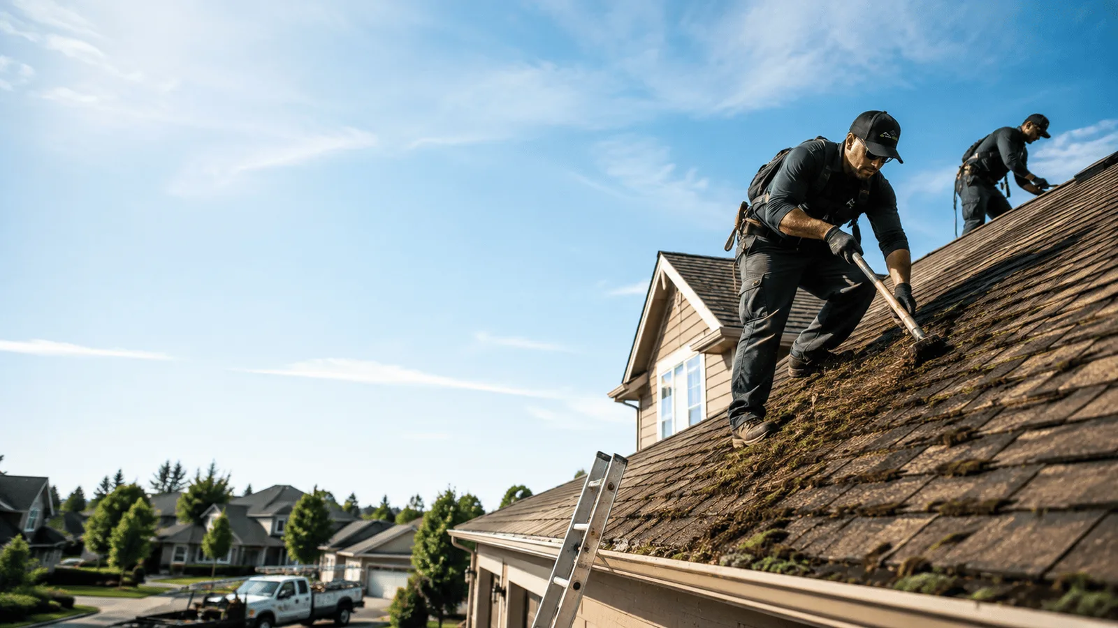 Roof Moss Removal in Isom, KY near me